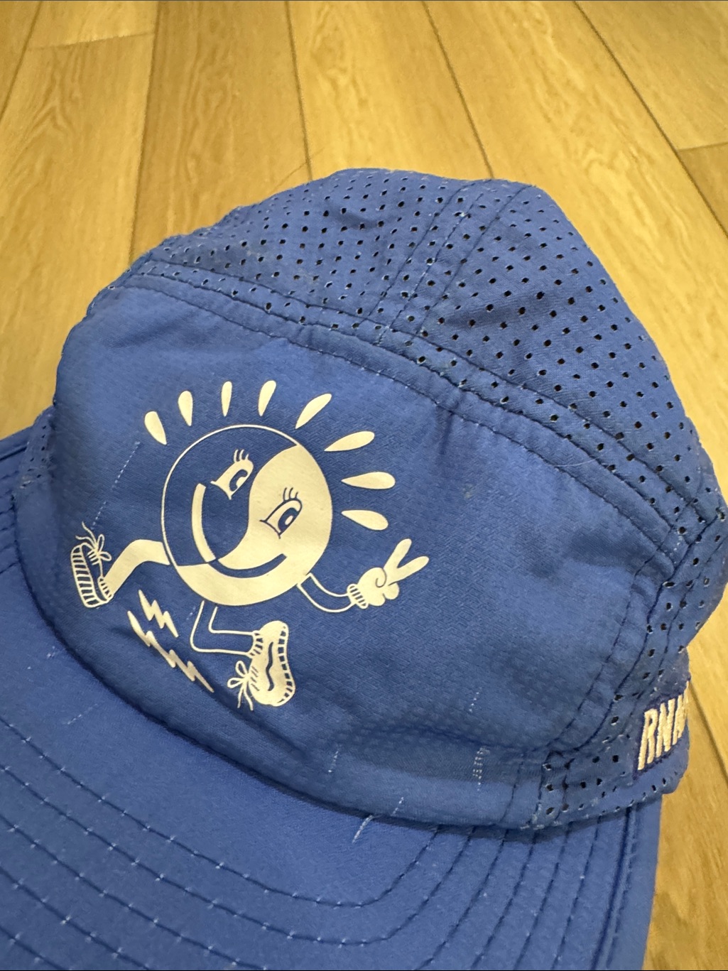 Rnnr Chasing Good Times Pacer Hat Sz 56cm Run Club Logo Workout — image 8 of 8
